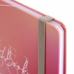 Скетчбук, белая бумага 80 г/<wbr/>м<sup>2</sup>, 195&times;195 мм, 80 л., резинка, твердый, BRAUBERG ART DEBUT &laquo;Уноколор&raquo;, 114583