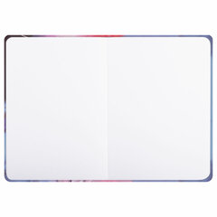 Скетчбук, белая бумага 120 г/<wbr/>м<sup>2</sup>, 145&times;203 мм, 80 л., резинка, твердый, BRAUBERG ART DEBUT &laquo;Фламинго&raquo;, 114584