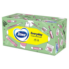 Салфетки косметические 2-слойные в картонном коробе, 250 штук, ZEMMA/ZEWA Everyday, 86791