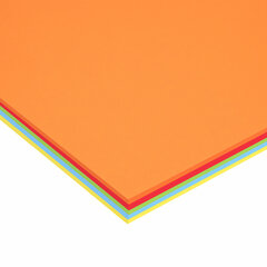 Бумага цветная DOUBLE A, А4, 80 г/<wbr/>м<sup>2</sup>, 100 л., 5 цветов x 20 л., микс интенсив