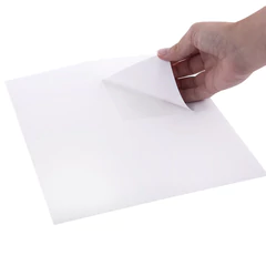 Этикетка самоклеящаяся 105&times;148,5 мм, 4 этикетки, белая 70 г/<wbr/>м<sup>2</sup>, 50 листов, ОФИСМАГ, сырье Финляндия, 115197