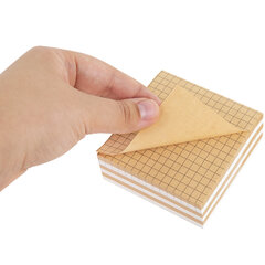 Блок самоклеящийся крафтовый (стикеры) BRAUBERG, MULTI KRAFT 76&times;76 мм, 300 листов, 115209