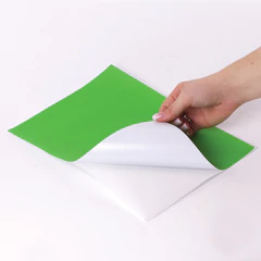 Этикетка самоклеящаяся 210&times;297 мм, 1 этикетка, зеленая, 80 г/<wbr/>м<sup>2</sup>, 50 листов, STAFF, 115230