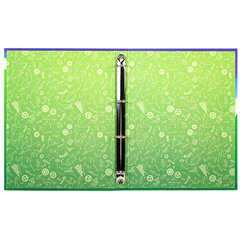 Папка-портфолио школьника/<wbr/>дошкольника &laquo;ШКОЛЬНАЯ ИСТОРИЯ&raquo;, 4 кольца, обложка твёрдая матовая, BRAUBERG, 115241