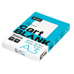 Бумага для цветной лазерной печати БОЛЬШОЙ ФОРМАТ (297&times;420), А3, 160 г/<wbr/>м<sup>2</sup>, 250 л., CARTBLANK DIGI, 145% (CIE)