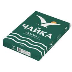 Бумага офисная БОЛЬШОГО ФОРМАТА (297х420), А3, 80 г/м2, 500 л., марка С, ЧАЙКА, Россия, 143% (CIE)