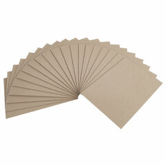 Картон переплетный, толщина 1,5 мм, А4 (210&times;297 мм), КОМПЛЕКТ 20 шт., BRAUBERG ART, 115340