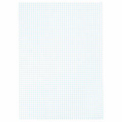 Бумага писчая в клетку А4, 65 г/<wbr/>м<sup>2</sup>, 100 листов, Россия, белизна 92% (ISO), STAFF, 115343