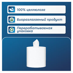 Полотенца бумажные с центральной вытяжкой 275 м PROtissue (M2) COMFORT, 1-слойные, с перфорацией, КОМПЛЕКТ 6 рулонов, C351