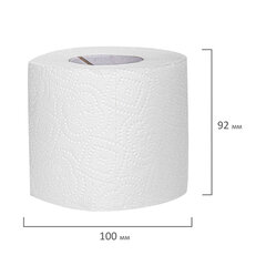 Бумага туалетная 2-х слойная, Mega Pack (32 рулона по 15 метров), LAIMA LUXE, 100% целлюлоза, 115398