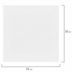 Салфетки бумажные 2-х слойные, 33&times;33 см, 200 штук в упаковке, 1/<wbr/>4 сложения, LAIMA, белые, 115402