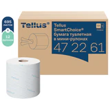 Бумага туалетная 118,2 м, Tellus/TORK (Система T9) SmartOne, ADVANCED, КОМПЛЕКТ 12 рулонов, 2-слойная, белая, 472261