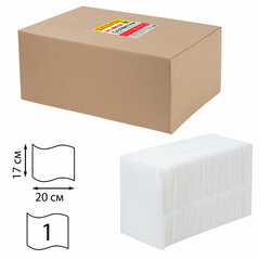 Салфетки бумажные для диспенсера (N2), LAIMA PREMIUM, КОМПЛЕКТ 36 пачек по 300 шт., 20&times;17 см, белые, 115501