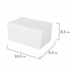 Салфетки косметические для диспенсера (N4), LAIMA PREMIUM, КОМПЛЕКТ 12 пачек по 200 шт., 19,5&times;16,5 см, 2-сложения, 115503