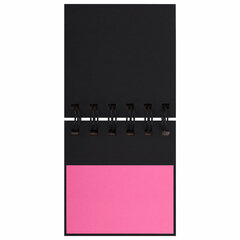 Закладки клейкие в книжке BRAUBERG, 200 штук: 50&times;15 мм 5 цветов х 25 листов, 75&times;50 мм 3 цвета х 25 листов, 115581