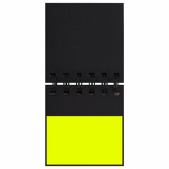 Закладки клейкие в книжке BRAUBERG, 200 штук: 50&times;15 мм 5 цветов х 25 листов, 75&times;50 мм 3 цвета х 25 листов, 115581