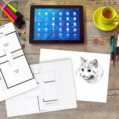 Бумага для черчения А3, 297&times;420 мм, 40 л., 200 г/<wbr/>м<sup>2</sup>, ватман ГОЗНАК КБФ, в коробке, BRAUBERG, 115624