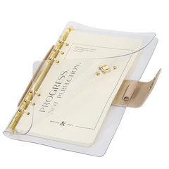 Блокнот А5 180&times;235 мм, BRAUBERG &laquo;Fabulous&raquo;, гибкий, на кольцах, застежка, 80 л., бежевый, 116194