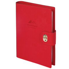 Ежедневник-органайзер недатированный B5 167&times;240 мм BRAUBERG &laquo;Nova&raquo;, под кожу, 160 л., красный, 116203