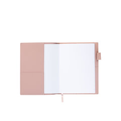 Ежедневник недатированный В6 130&times;185 мм BRAUBERG &laquo;Glam&raquo;, под кожу, 160 л., розовый, 116219