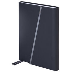 Ежедневник недатированный А5 145&times;213 мм BRAUBERG &laquo;Vogue&raquo;, под кожу, магнитный клапан, 160 л., черный, 116223