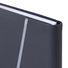 Ежедневник недатированный А5 145&times;213 мм BRAUBERG &laquo;Vogue&raquo;, под кожу, магнитный клапан, 160 л., черный, 116223