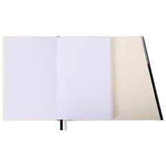 Ежедневник недатированный А5 145&times;213 мм BRAUBERG &laquo;Vogue&raquo;, под кожу, магнитный клапан, 160 л., бежевый, 116226