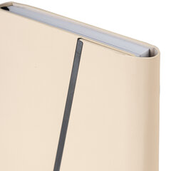 Ежедневник недатированный А5 145&times;213 мм BRAUBERG &laquo;Vogue&raquo;, под кожу, магнитный клапан, 160 л., бежевый, 116226