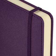 Ежедневник недатированный А5 138&times;213 мм, BRAUBERG &laquo;Base&raquo;, под кожу, 160 л., фиолетовый, 116256