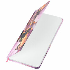 Еженедельник недатированный с резинкой 171&times;93 мм, BRAUBERG, твердый, 64 л., &laquo;Marble stone&raquo;, 116307