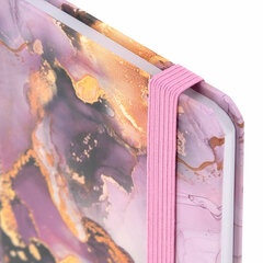 Еженедельник недатированный с резинкой 171&times;93 мм, BRAUBERG, твердый, 64 л., &laquo;Marble stone&raquo;, 116307