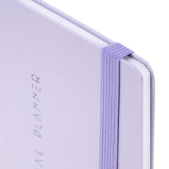 Еженедельник недатированный с резинкой 171&times;93 мм, BRAUBERG, твердый, 64 л., &laquo;Minimal&raquo;, сиреневый, 116308