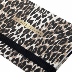 Еженедельник недатированный с резинкой 171&times;93 мм, BRAUBERG, твердый, 64 л., &laquo;Leopard print&raquo;, 116312