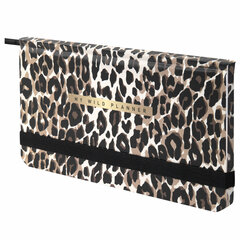 Еженедельник недатированный с резинкой 171&times;93 мм, BRAUBERG, твердый, 64 л., &laquo;Leopard print&raquo;, 116312