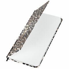 Еженедельник недатированный с резинкой 171&times;93 мм, BRAUBERG, твердый, 64 л., &laquo;Leopard print&raquo;, 116312