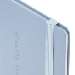 Еженедельник недатированный с резинкой 171&times;93 мм, BRAUBERG, твердый, 64 л., &laquo;Minimal&raquo;, голубой, 116313