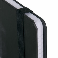 Блокнот с резинкой в клетку 96 л., А5 145&times;203 мм, твердая обложка, BRAUBERG, &laquo;Shadows&raquo;, 116325