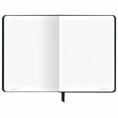 Блокнот с резинкой в клетку 96 л., А5 145&times;203 мм, твердая обложка, BRAUBERG, &laquo;Shadows&raquo;, 116325