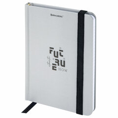 Блокнот с резинкой в клетку 96 л., МАЛЫЙ ФОРМАТ А6, 109х148 мм, твердая обложка, BRAUBERG, "Future", 116332