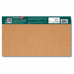 Альбом для пастели БОЛЬШОЙ А3, 20 листов, 5 цветов, 180 г/<wbr/>м<sup>2</sup>, склейка, BRAUBERG ART CLASSIC, 116344