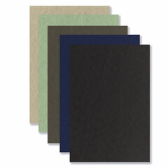 Бумага для пастели А4 в папке, 20 листов, 5 цветов, 180 г/<wbr/>м<sup>2</sup>, BRAUBERG ART CLASSIC, 116345