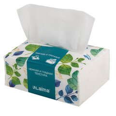 Салфетки косметические 200 шт. в упаковке, 2 слоя, 13,5&times;19 см, LAIMA PREMIUM UNIT PACK, 116357
