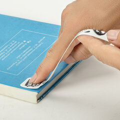 Закладки для книг с принтом САМОКЛЕЯЩИЕСЯ, КОМПЛЕКТ 6 шт., Чудики/<wbr/>белый, ДПС, 2921-100.Р4/<wbr/>6