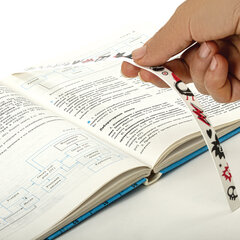 Закладки для книг с принтом САМОКЛЕЯЩИЕСЯ, КОМПЛЕКТ 6 шт., Чудики/<wbr/>белый, ДПС, 2921-100.Р4/<wbr/>6