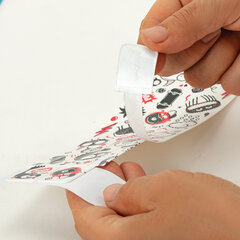 Закладки для книг с принтом САМОКЛЕЯЩИЕСЯ, КОМПЛЕКТ 6 шт., Чудики/<wbr/>белый, ДПС, 2921-100.Р4/<wbr/>6