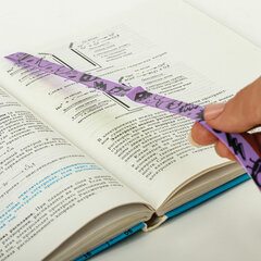 Закладки для книг с принтом САМОКЛЕЯЩИЕСЯ, КОМПЛЕКТ 6 шт., Чудики/<wbr/>лаванда, ДПС, 2921-131.Р4/<wbr/>6