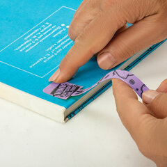 Закладки для книг с принтом САМОКЛЕЯЩИЕСЯ, КОМПЛЕКТ 6 шт., Чудики/<wbr/>лаванда, ДПС, 2921-131.Р4/<wbr/>6