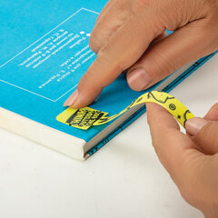 Закладки для книг с принтом САМОКЛЕЯЩИЕСЯ, КОМПЛЕКТ 6 шт., Чудики/<wbr/>лайм, ДПС, 2921-123.Р4/<wbr/>6