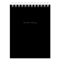 Блокнот МАЛЫЙ ФОРМАТ А6, 108&times;145 мм, 40 л., гребень, картон, клетка, BRAUBERG &laquo;Minimal Classic&raquo;, 116428