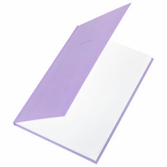 Блокнот БОЛЬШОЙ ФОРМАТ 200&times;290 мм, А4, 80 л., твердый, клетка, BRAUBERG &laquo;Minimal&raquo;, сиреневый, 116434